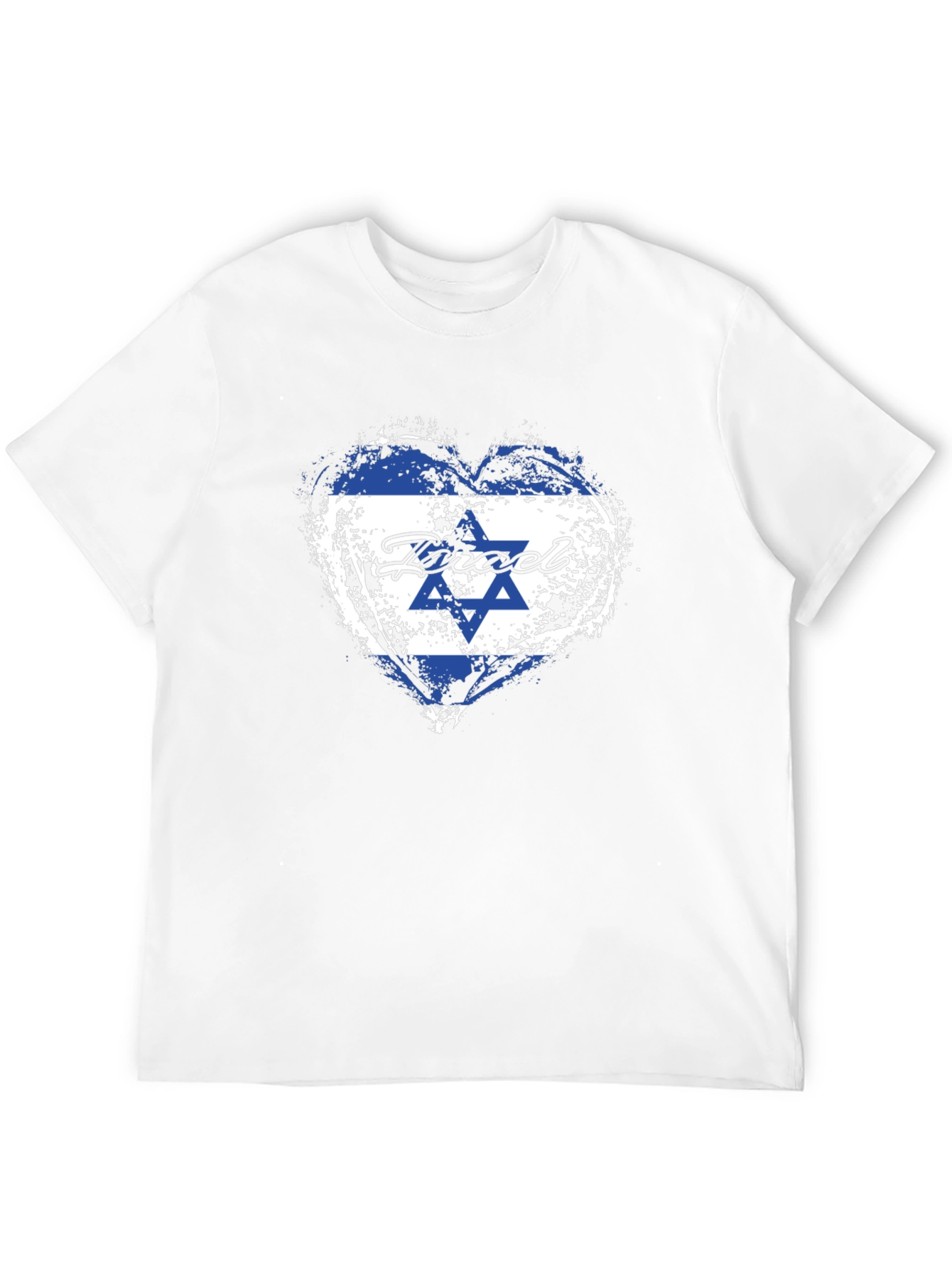 Israel Flag Heart T-Shirt