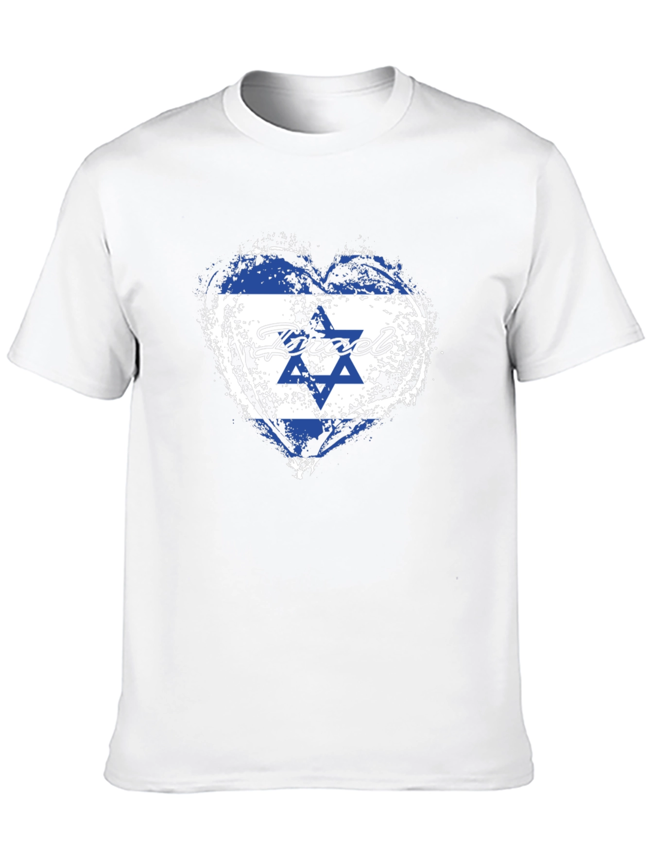 Israel Flag Heart T-Shirt
