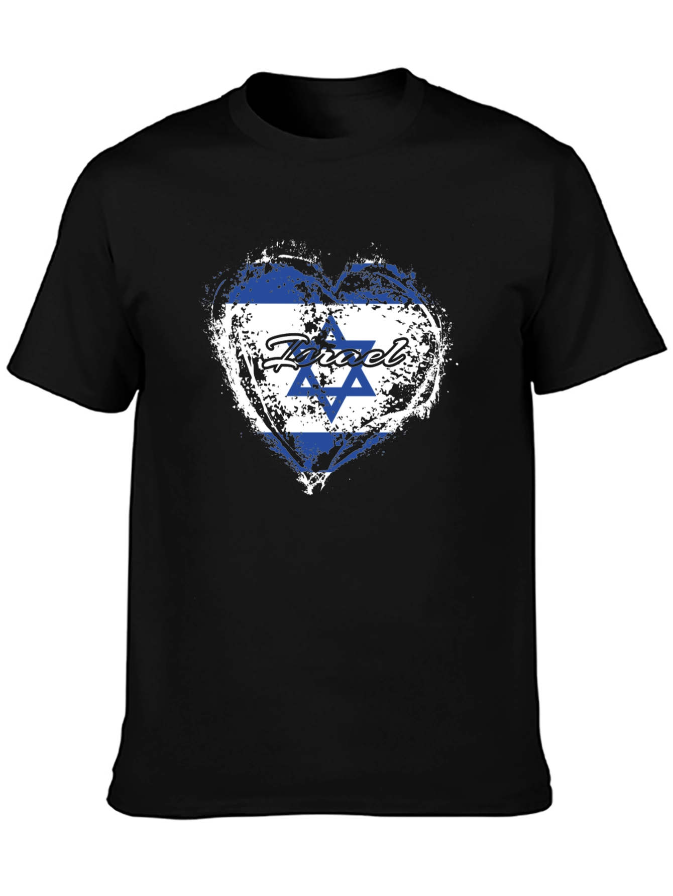 Israel Flag Heart T-Shirt