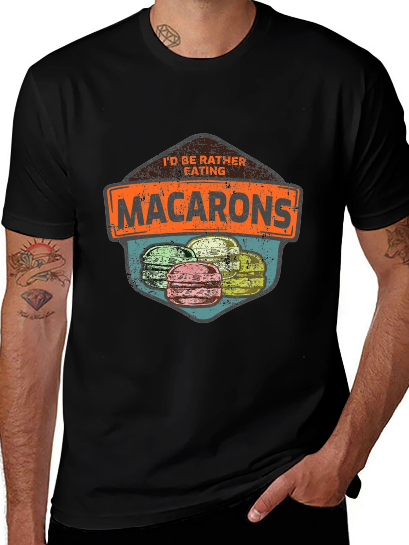 Id Rather Be Eating Macarons T-Shirt