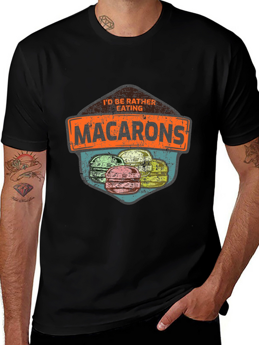 Id Rather Be Eating Macarons T-Shirt