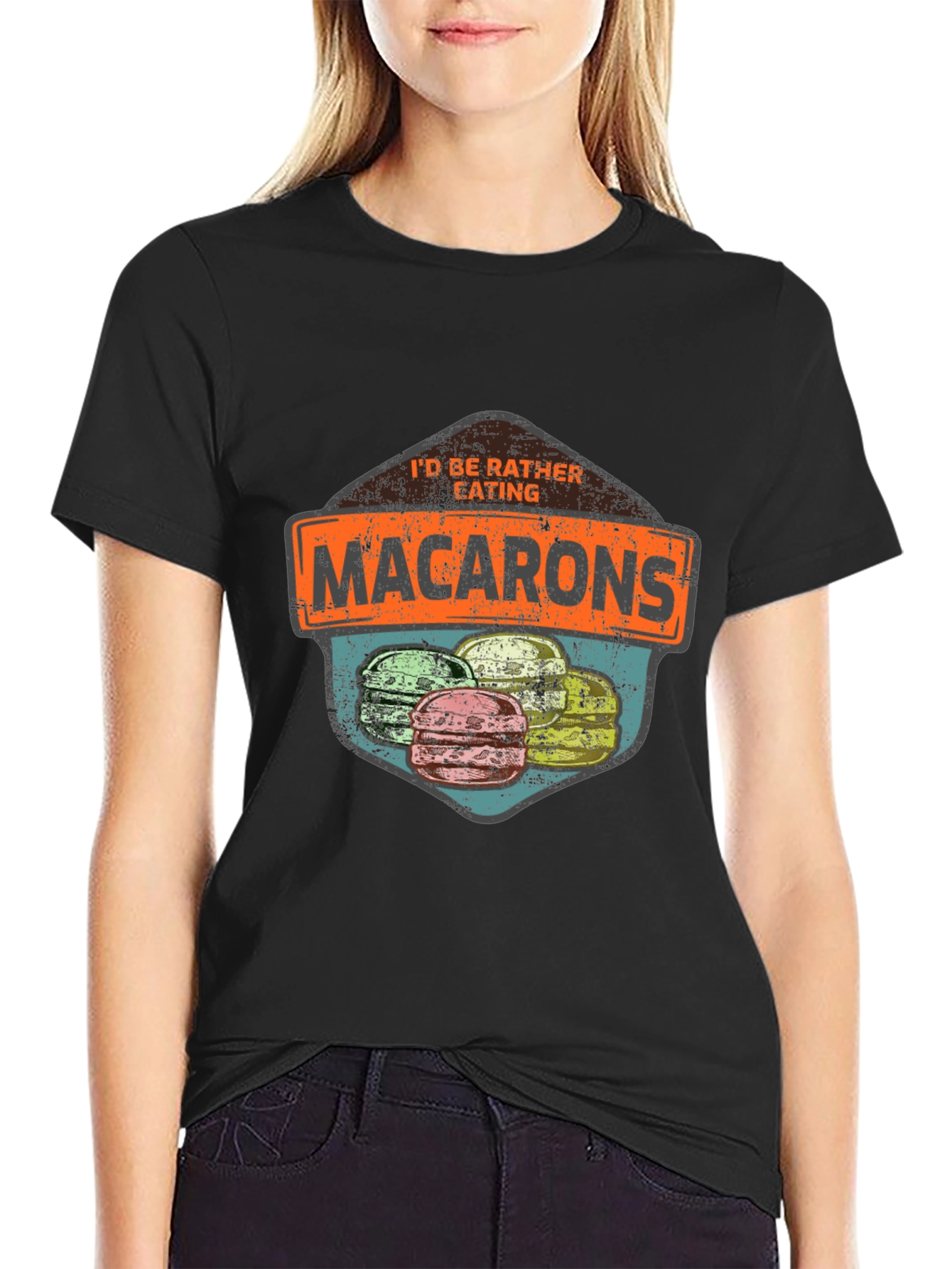 Id Rather Be Eating Macarons T-Shirt