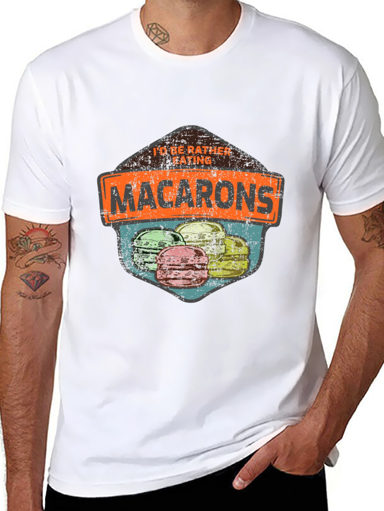 Id Rather Be Eating Macarons T-Shirt