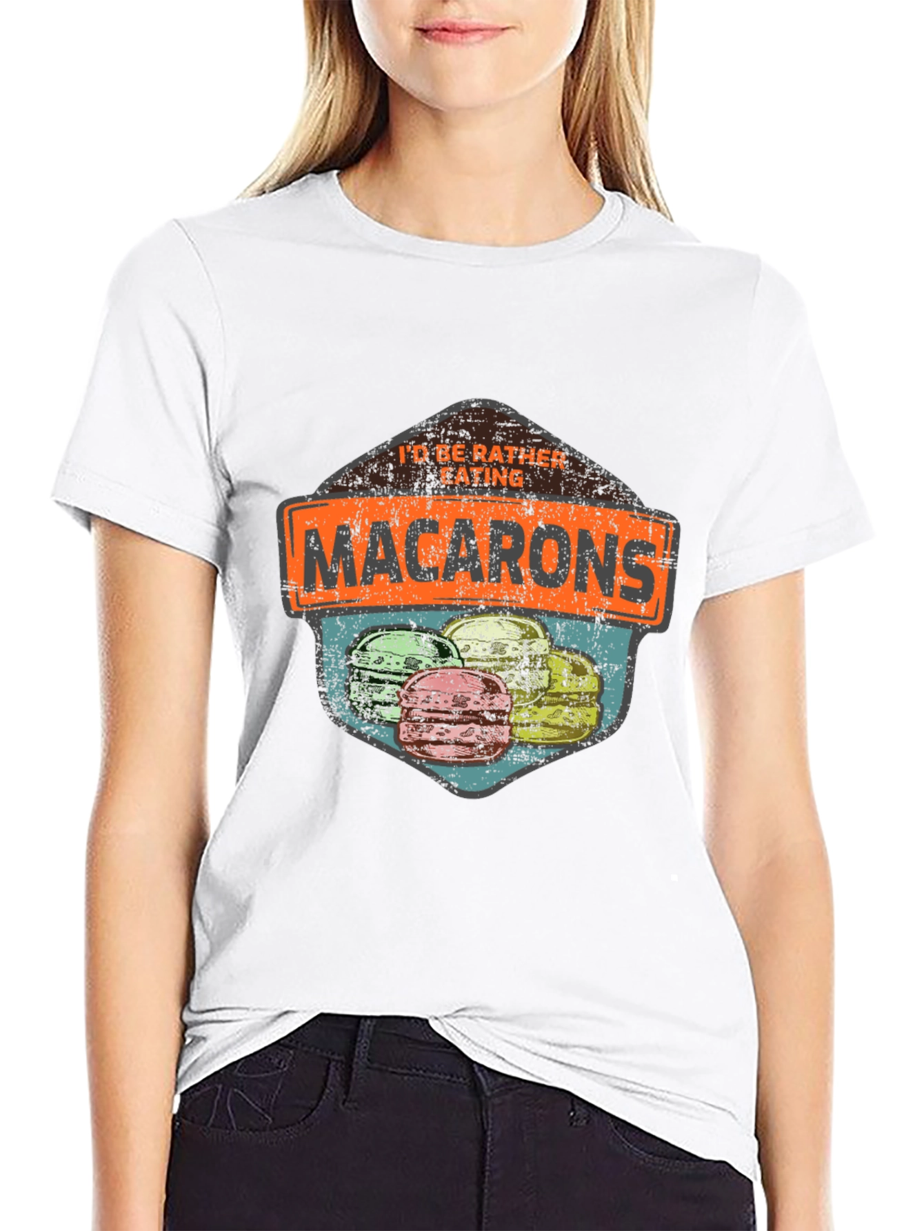 Id Rather Be Eating Macarons T-Shirt