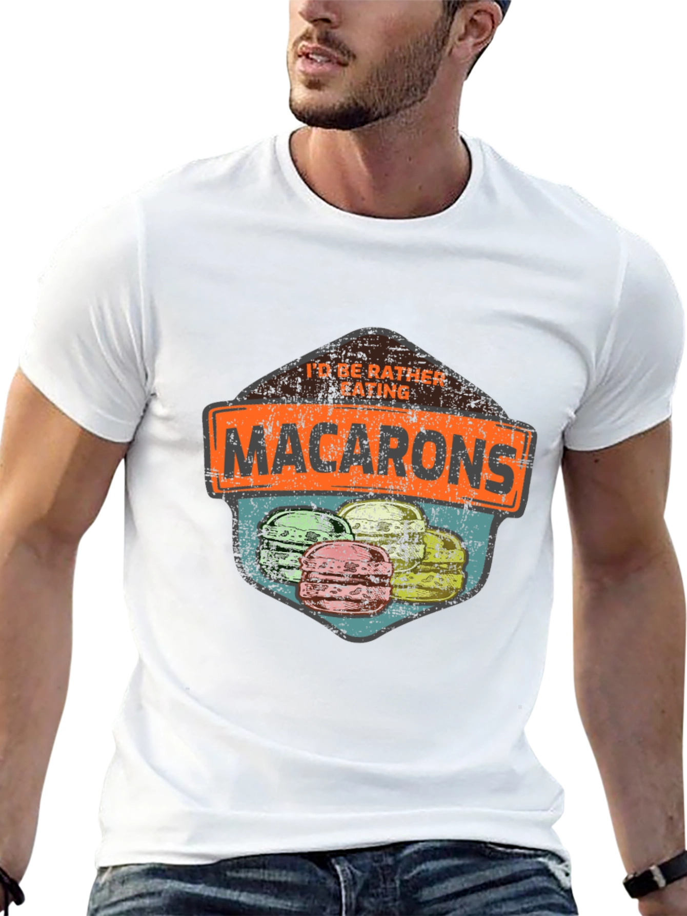 Id Rather Be Eating Macarons T-Shirt