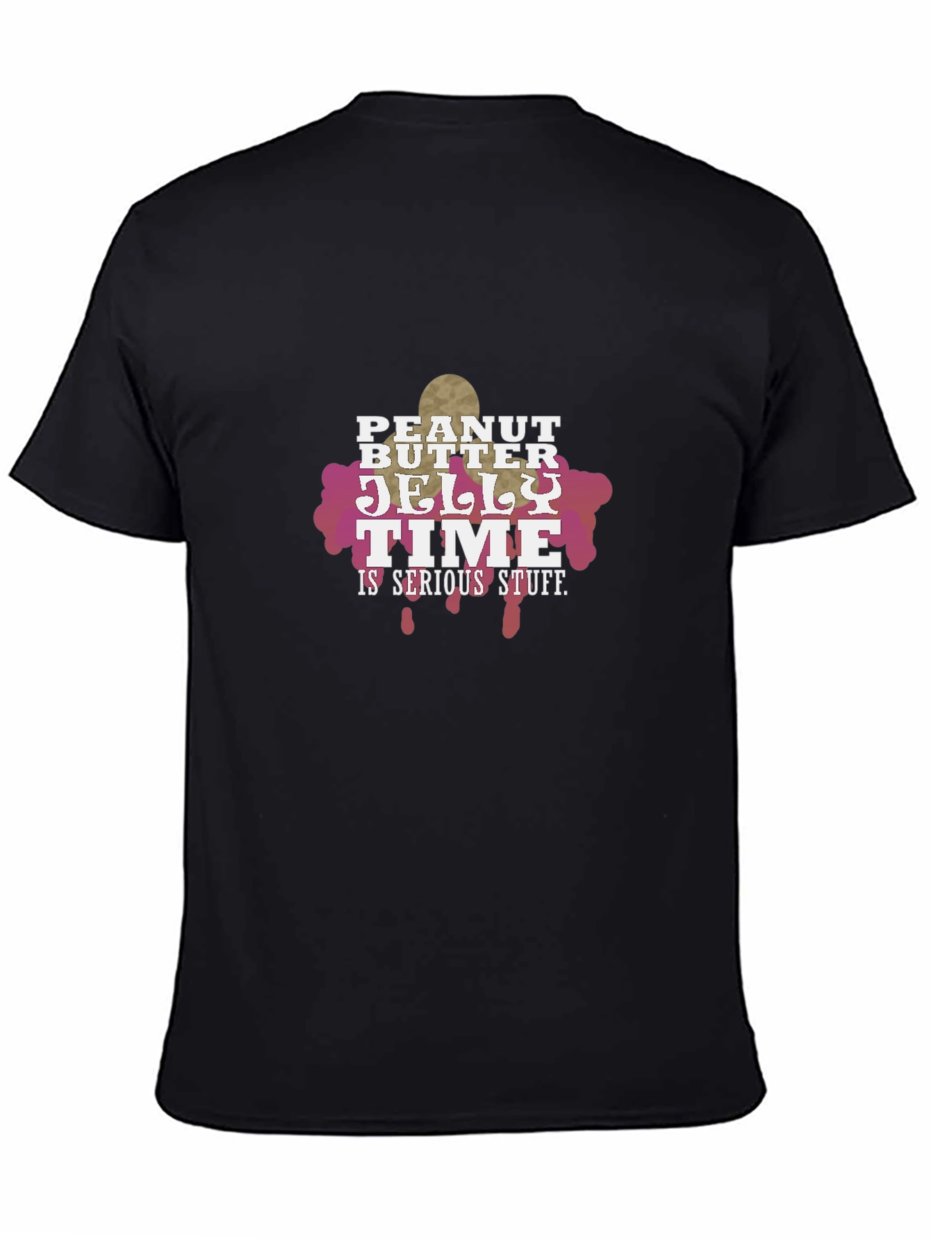 Peanut Butter Jelly Time Funny Graphic Tee