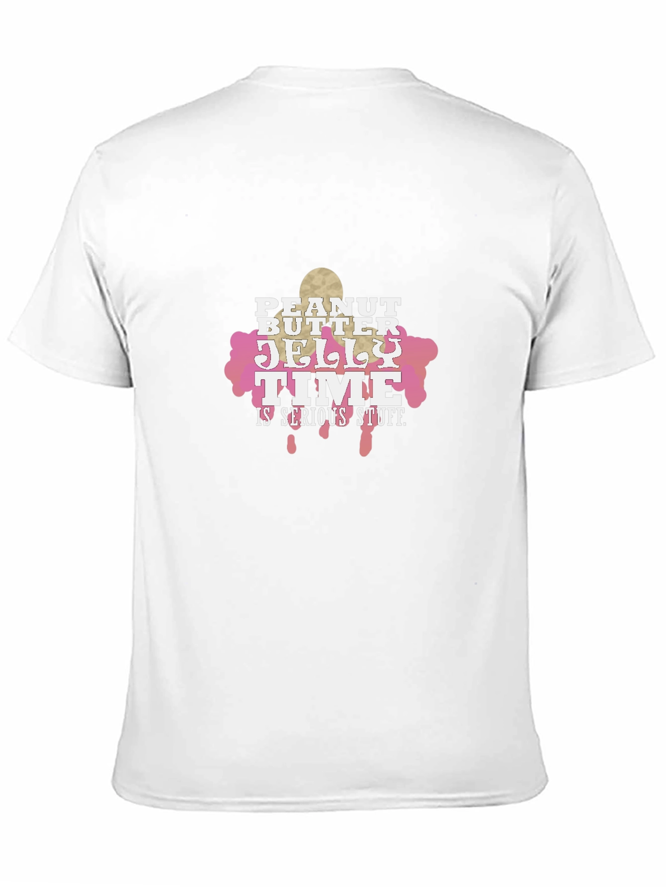 Peanut Butter Jelly Time Funny Graphic Tee