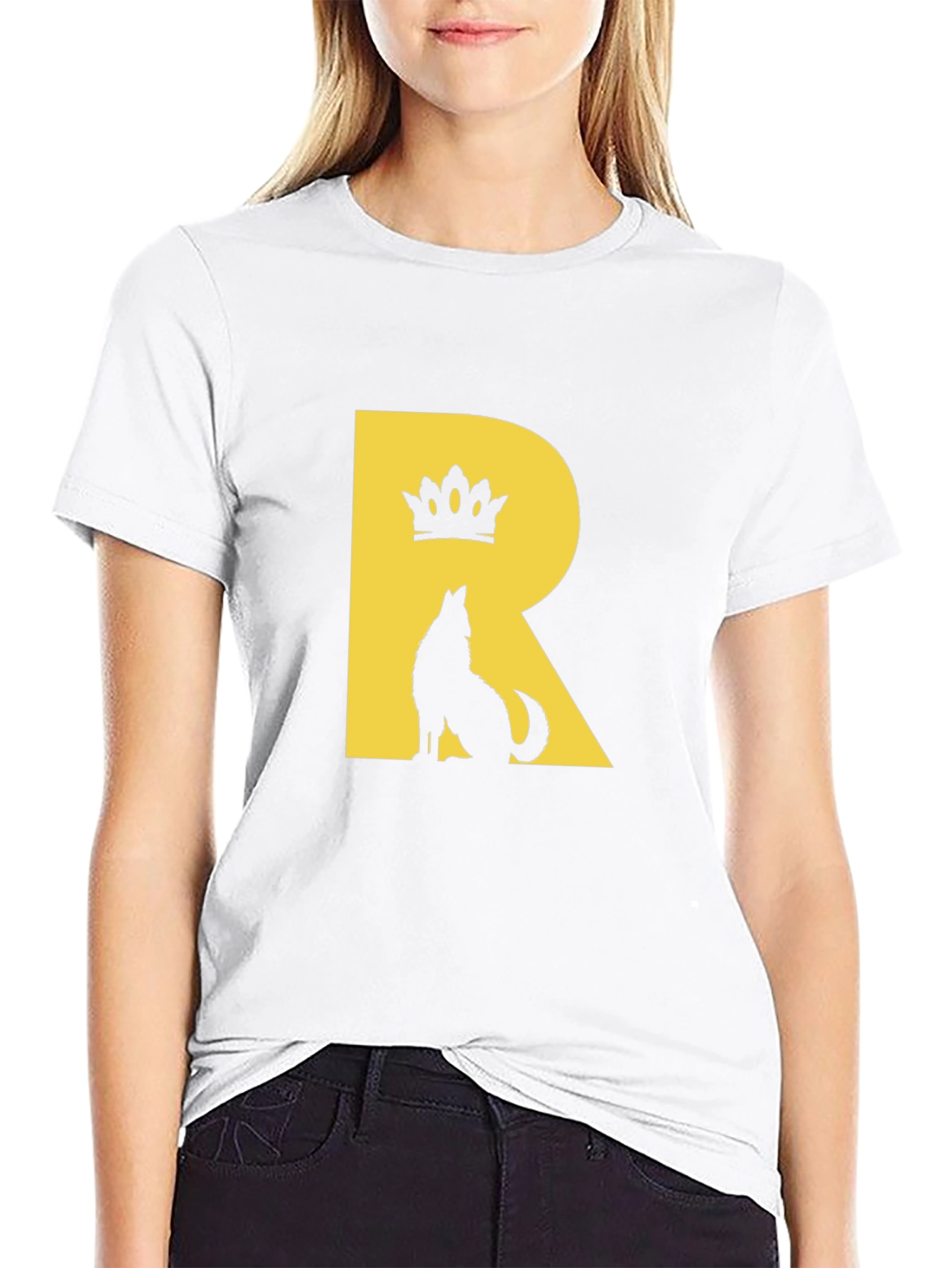 Wolf King Black Tee