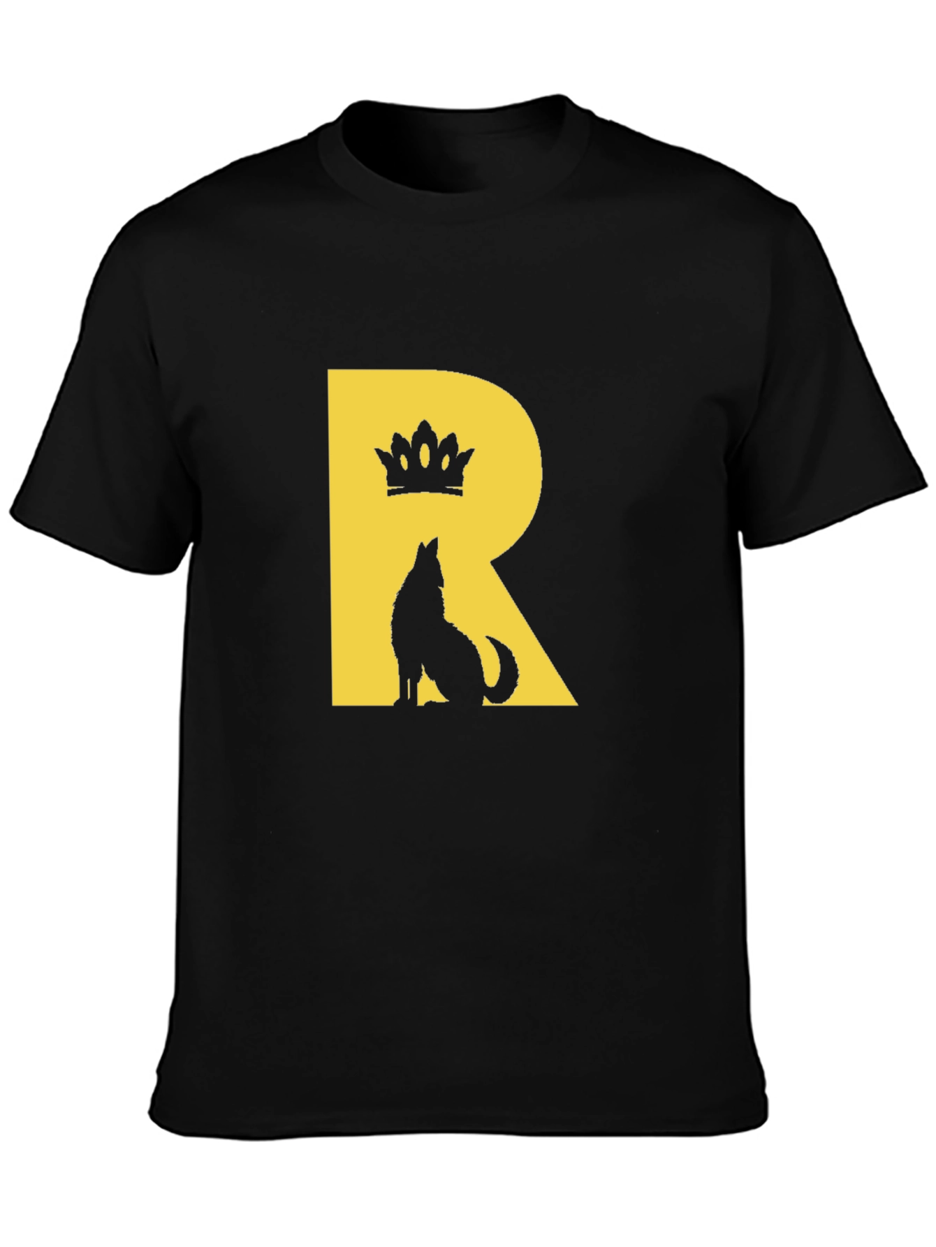 Wolf King Black Tee