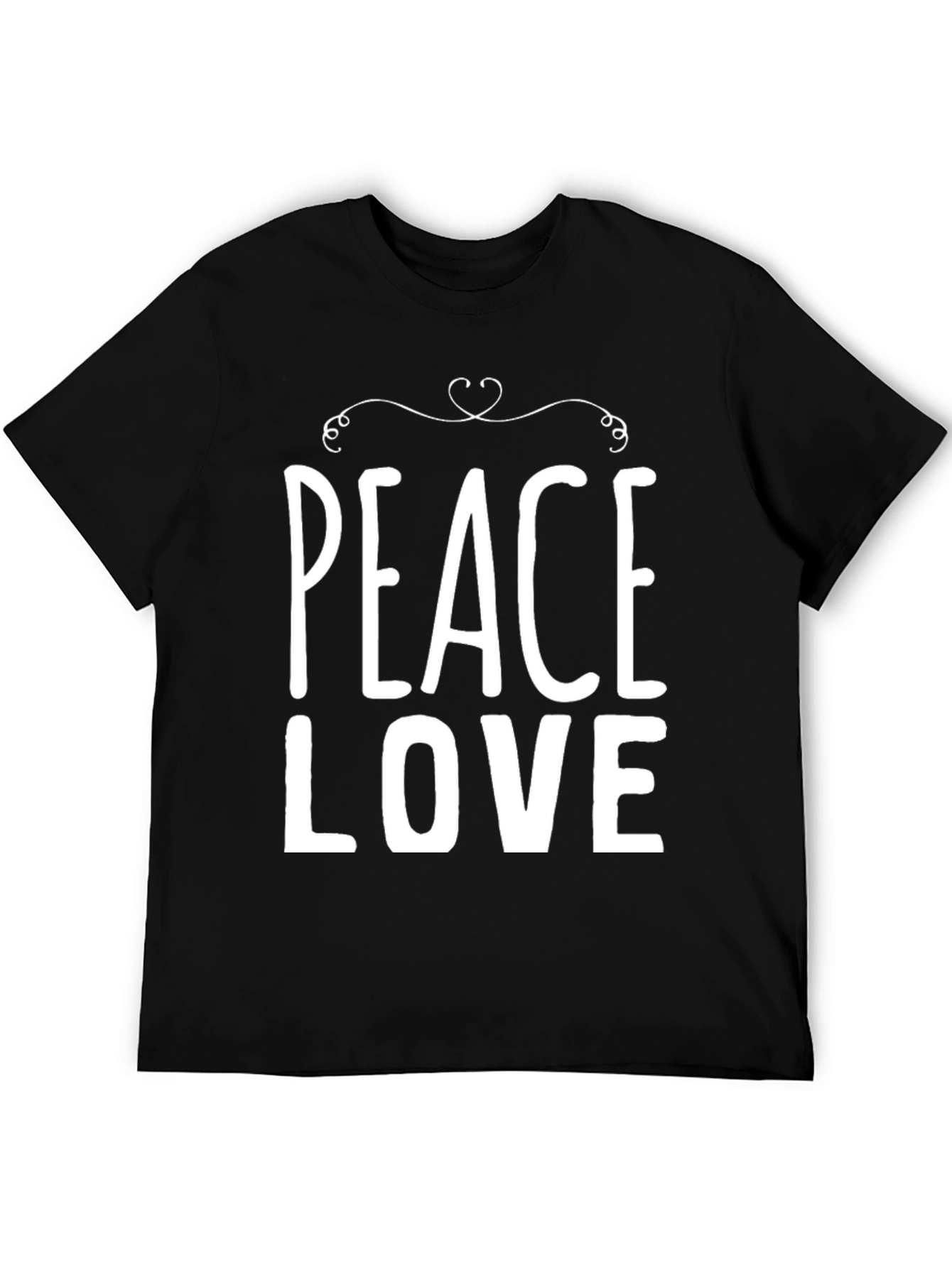 Peace Love T-Shirt - Stylish Graphic Tee