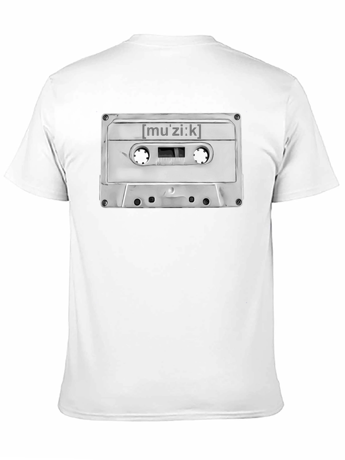 Retro Muzik Cassette Tape Graphic Tee