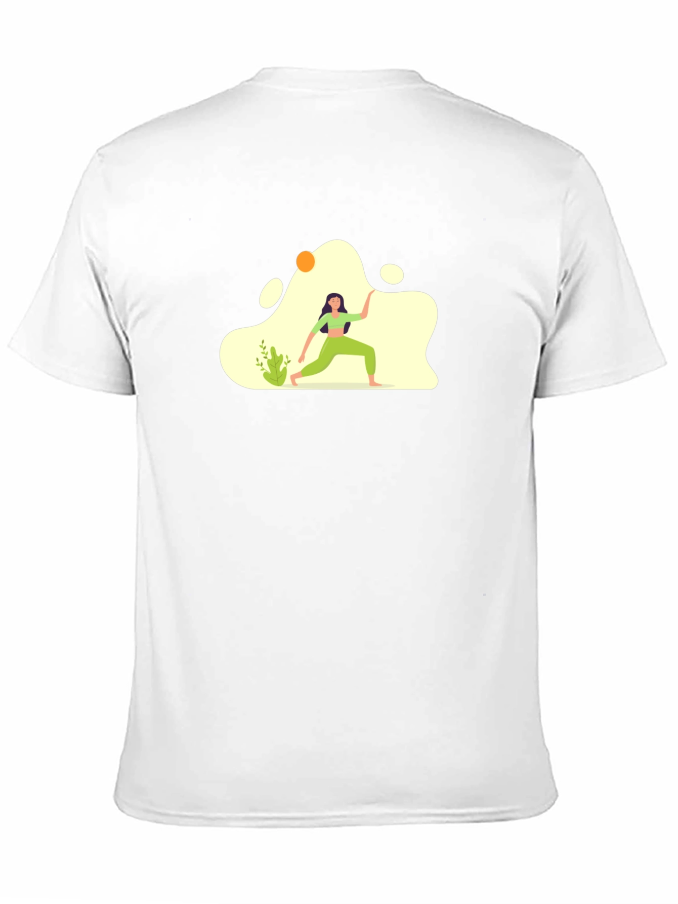 Yoga Graphic Black T-Shirt for Men