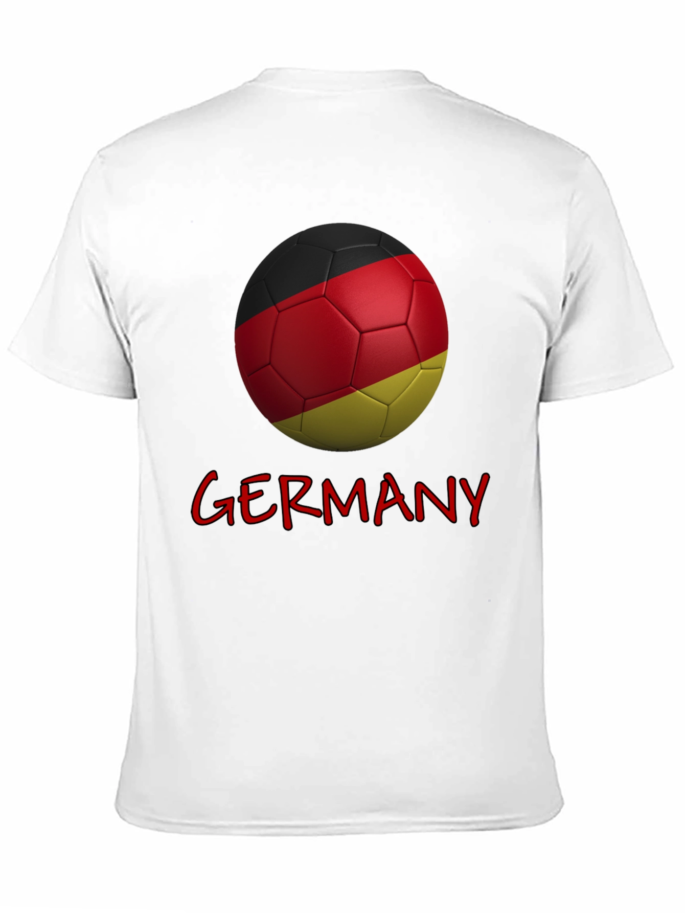 Germany Soccer Ball Graphic T-Shirt