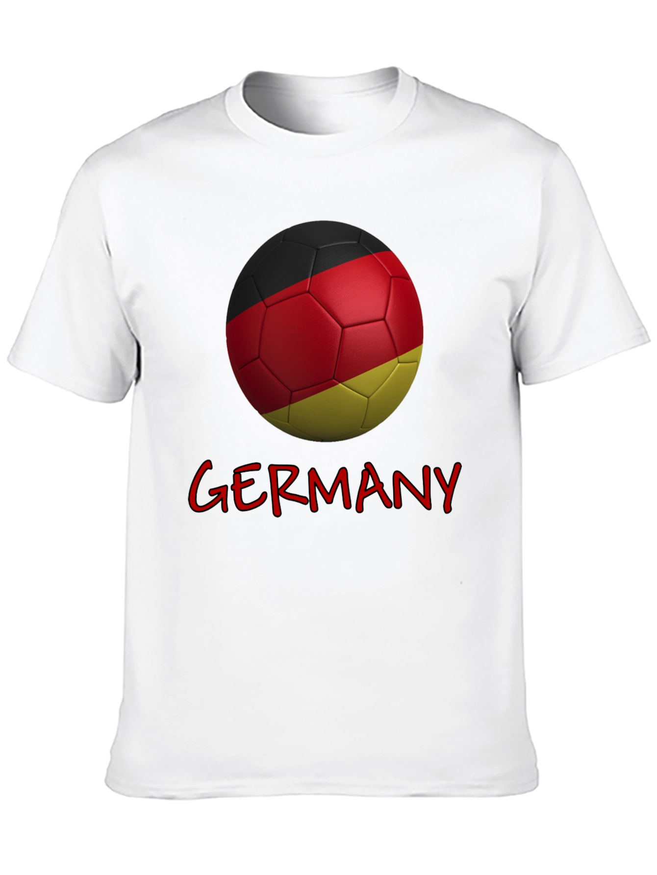 Germany Soccer Ball Graphic T-Shirt