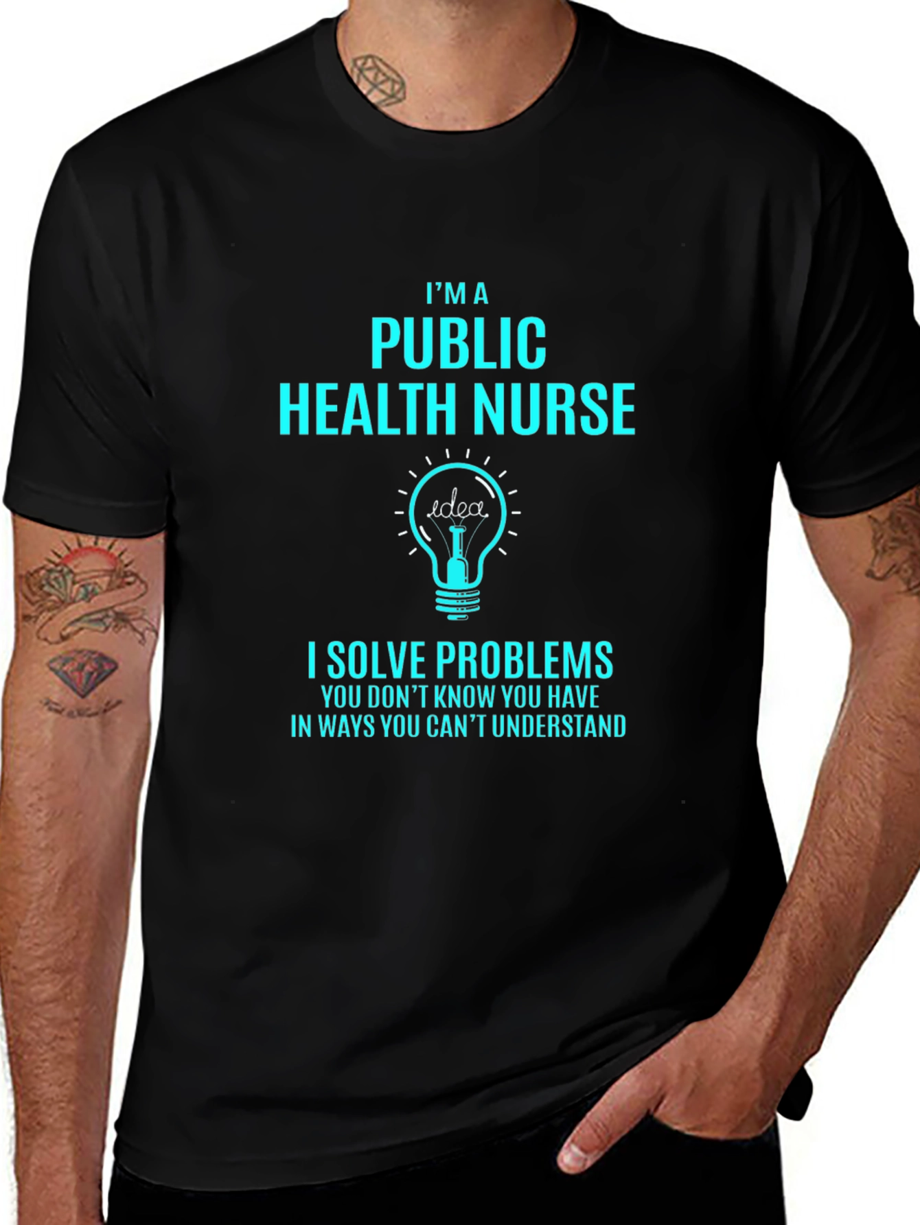 Public Health Nurse T-Shirt - Solve Problems