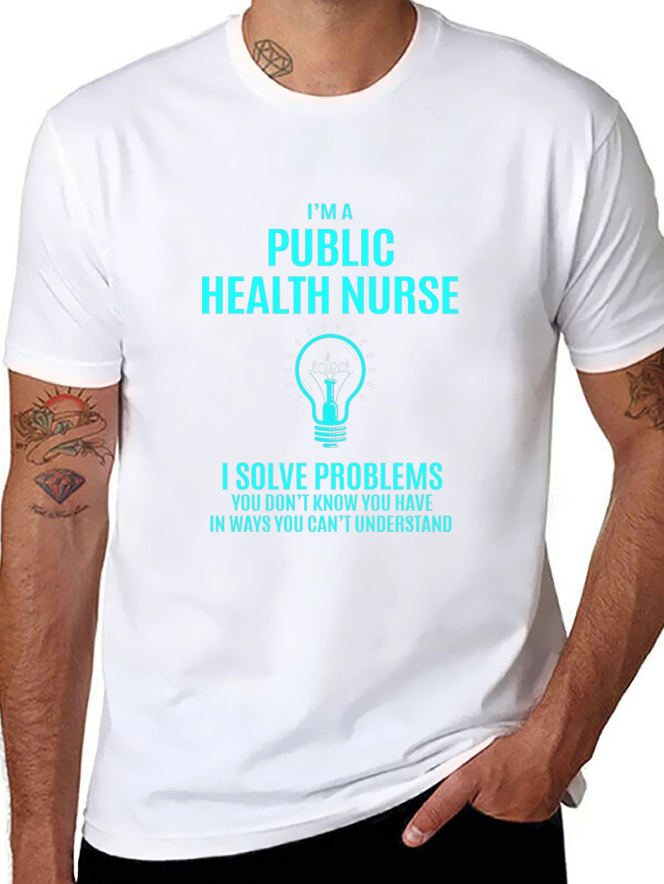 Public Health Nurse T-Shirt - Solve Problems
