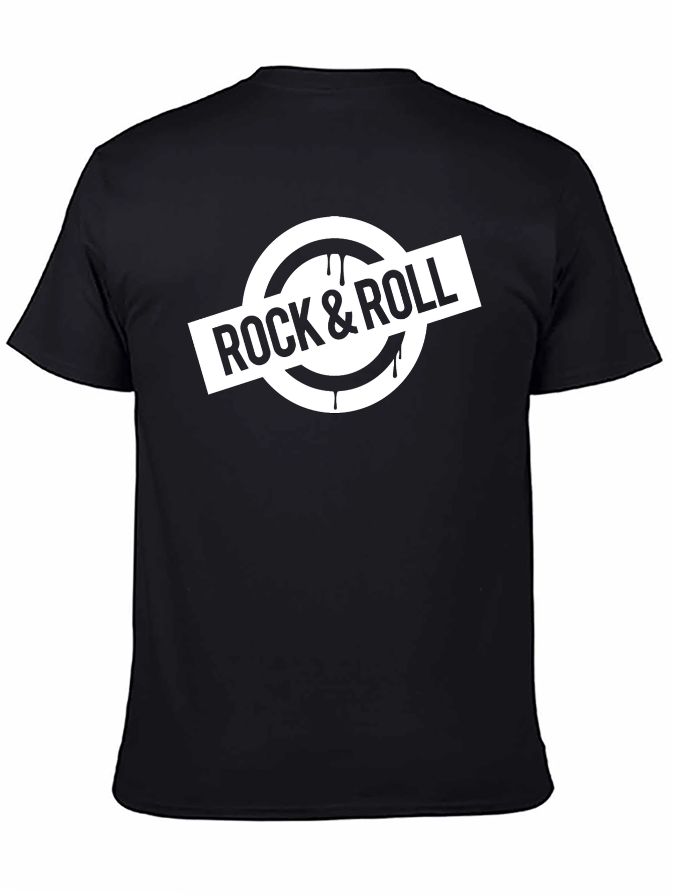 Rock & Roll Graphic Tee - Unisex Black T-Shirt