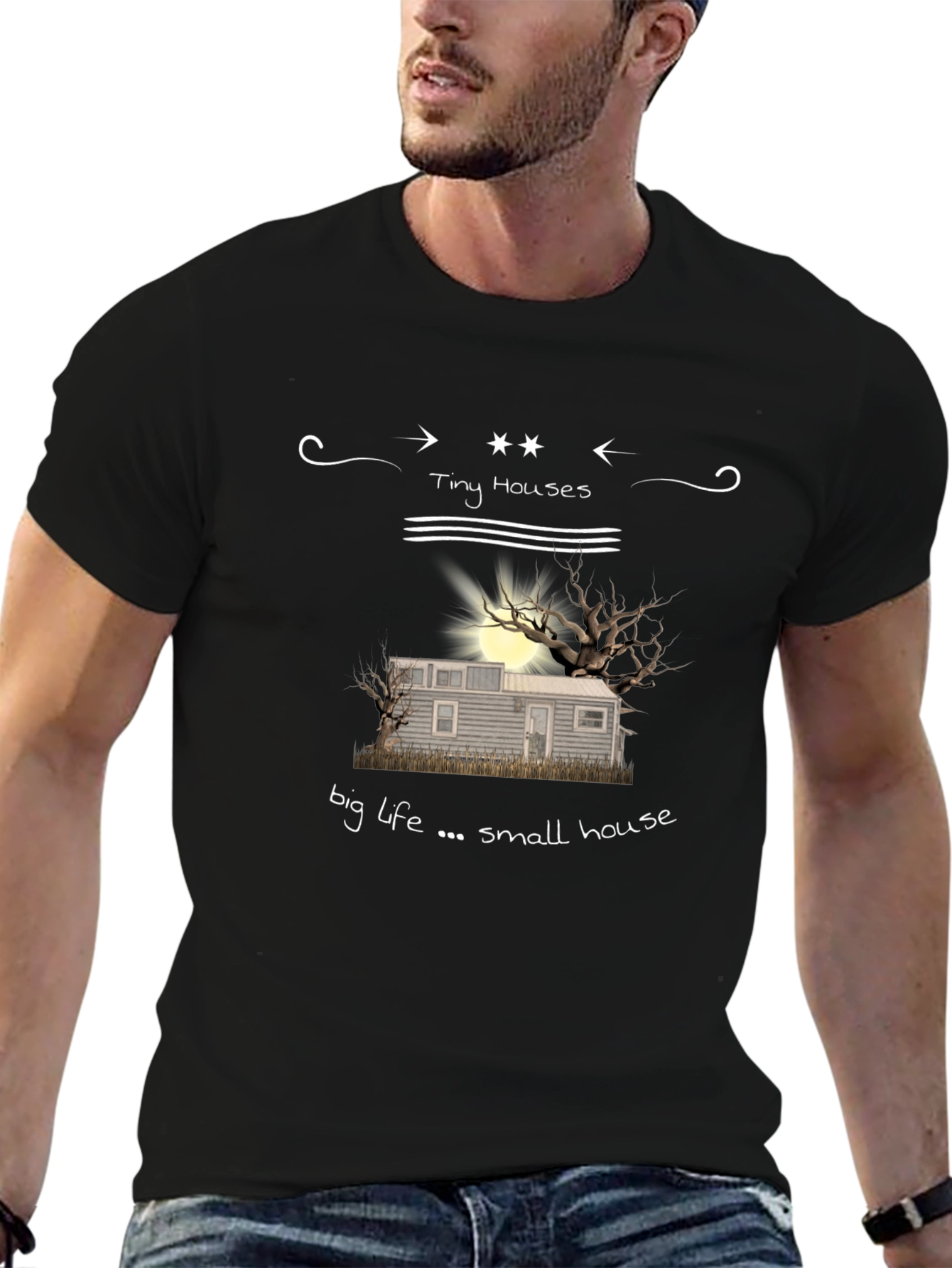 Tiny Houses Big Life T-Shirt