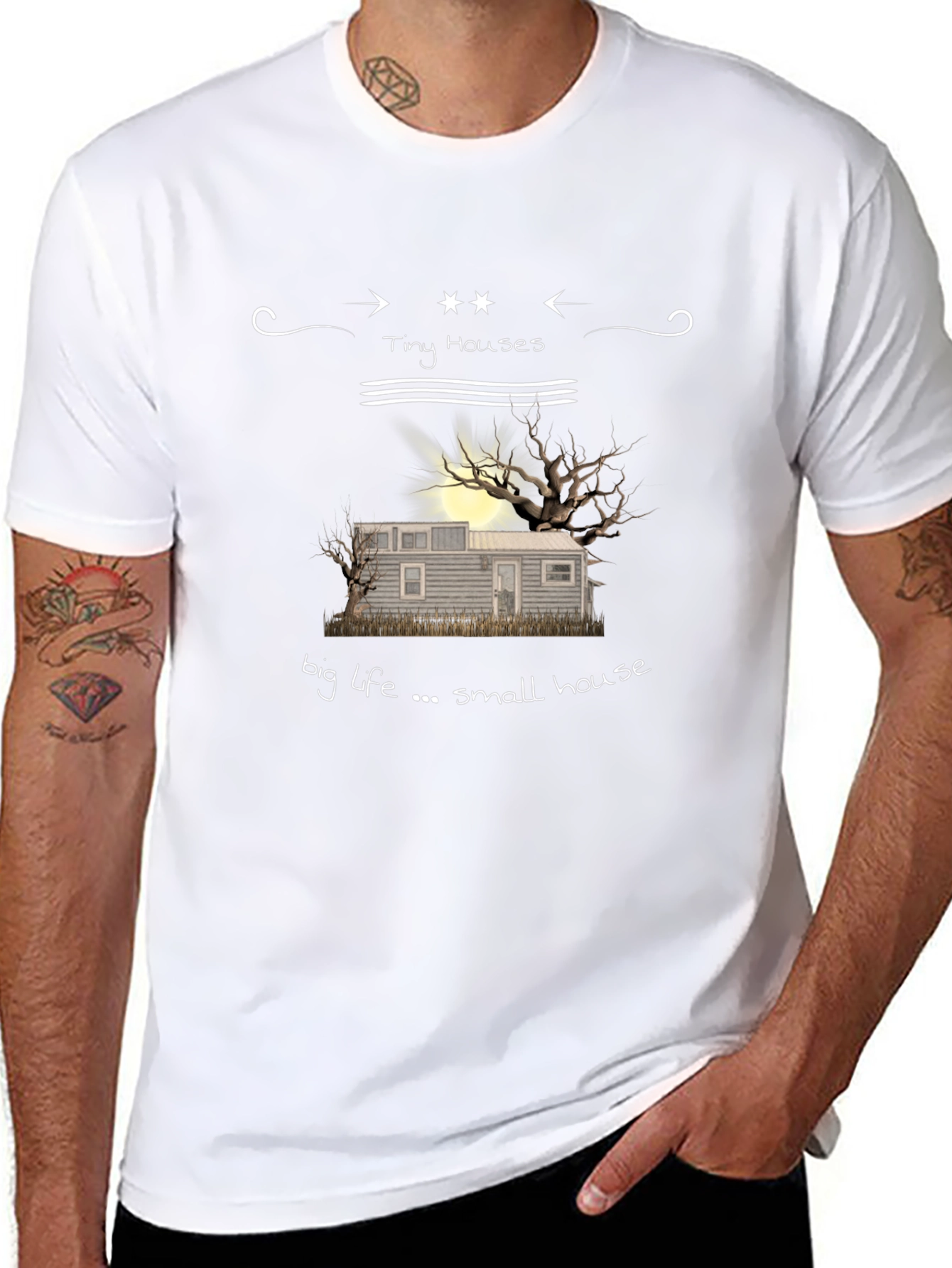Tiny Houses Big Life T-Shirt