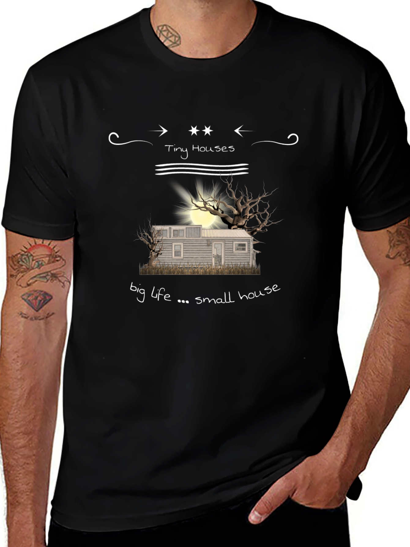 Tiny Houses Big Life T-Shirt