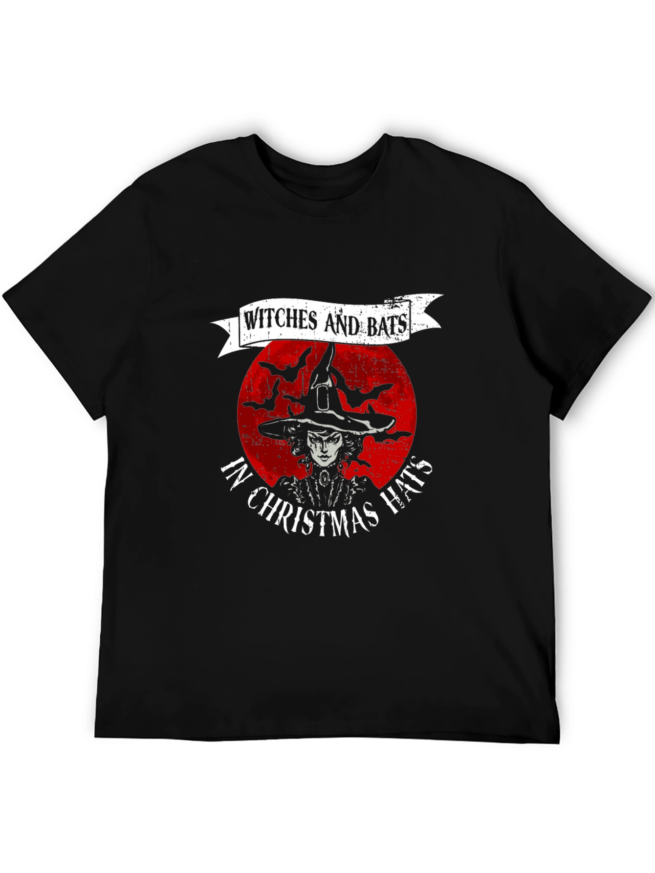 Witches and Bats T-Shirt - Spooky Halloween