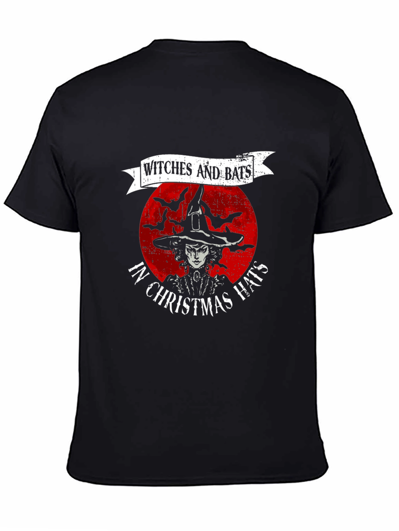 Witches and Bats T-Shirt - Spooky Halloween