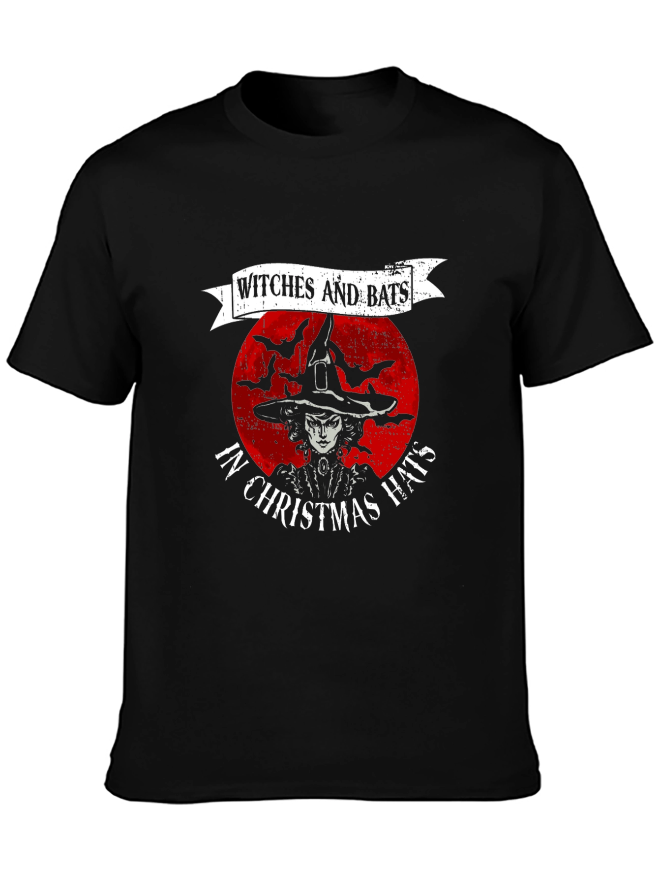 Witches and Bats T-Shirt - Spooky Halloween